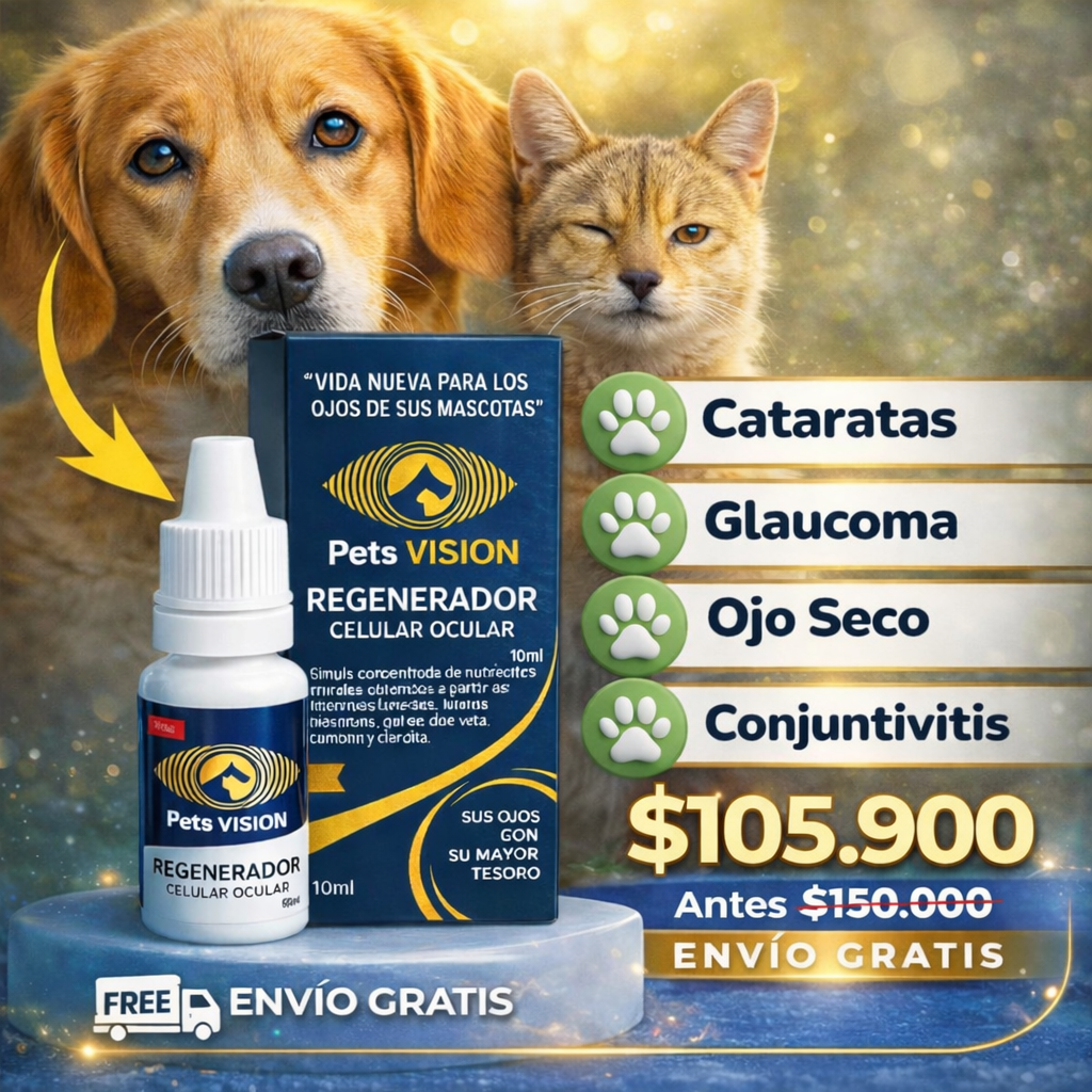 Pets Vision - Devuélvele el Brillo en los Ojitos a tu Mascota