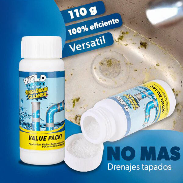 Polvo Destapa Cañerías - La Solución Para el Mal Olor