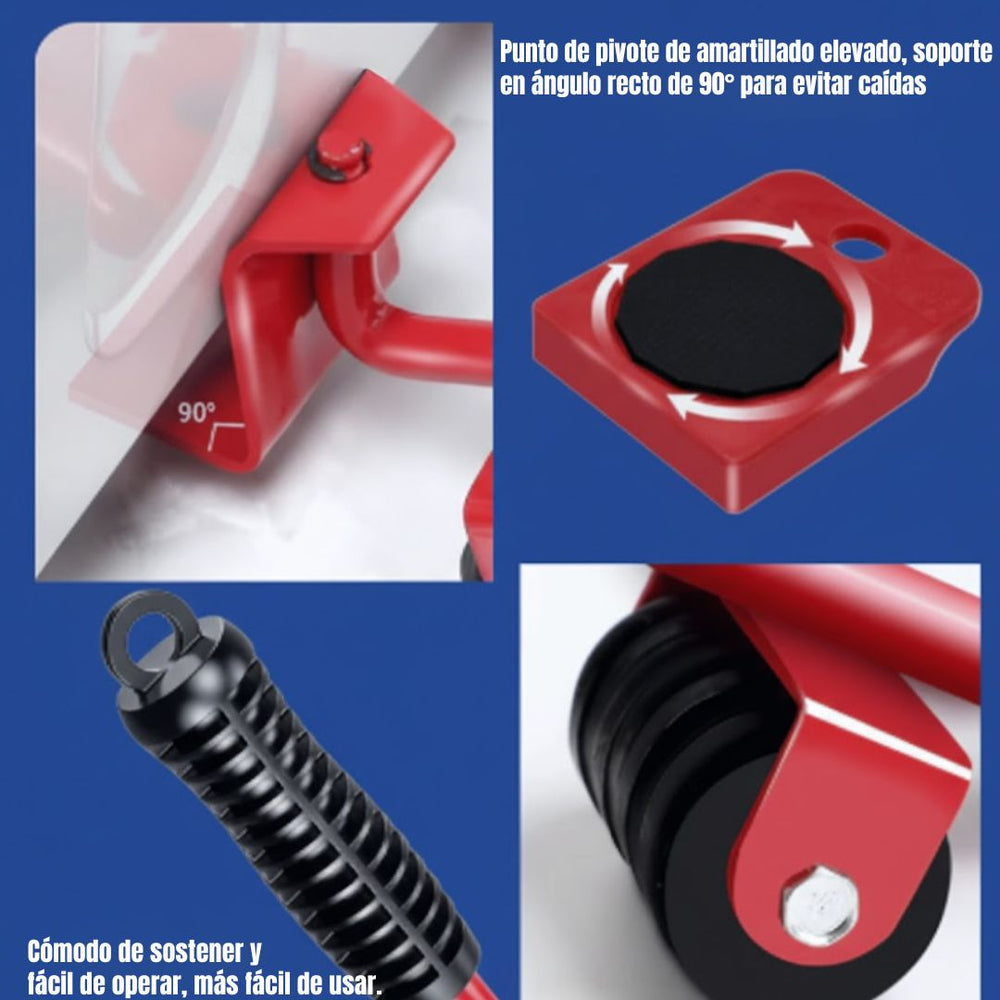 Kit Levanta Muebles - Cargar Muebles Nunca fue Tan Facil