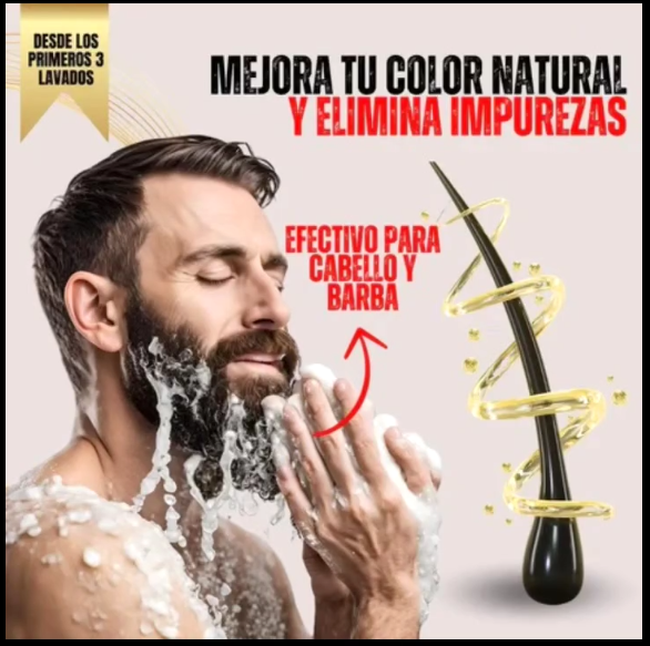 Jabon Anticanas - Recupera tu color natural sin dañar tu cabello