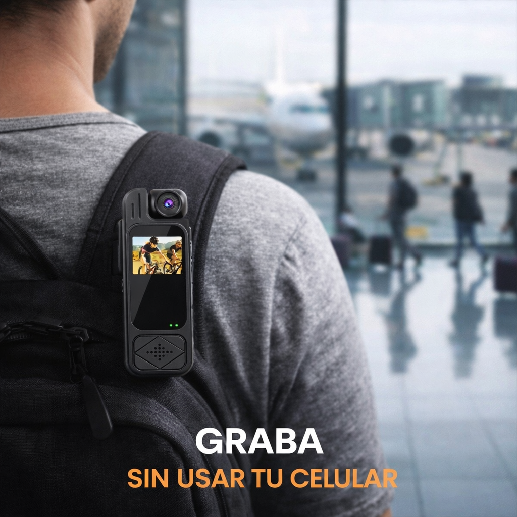 Camara Backclip - Graba en Cualquier Lugar de Forma Sencilla